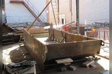 Ruslar Alman tankını bahçede yaptı