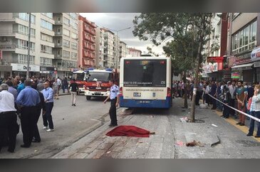 Ankara'da otobüs durağa daldı, 11 kişi hayatını kaybetti