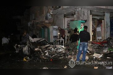 Halep'te pazar yerine bombalı araçla saldırı