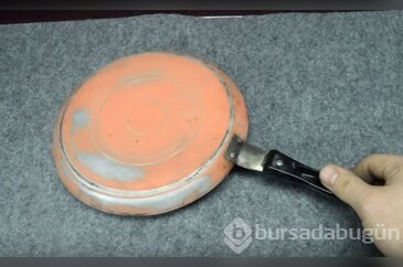 Paslı tavadan kamera yaptı!