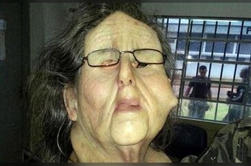 Yaşlı kadın kılığında hapisten kaçmaya çalıştı