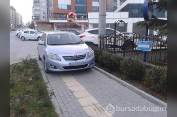 Nilüfer'de uygunsuz parklanmaya geçit yok