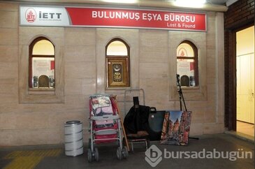 İETT'nin kayıp eşya deposu