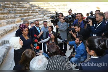 Lider eşleri Antalya'yı gezdi