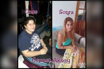 74 kilo veren genç kızın inanılmaz değişimi