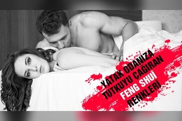 Yatak odanıza tutkuyu çağıran Feng Shui renkleri