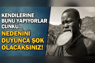 Kendilerine bunu yapıyorlar çünkü...