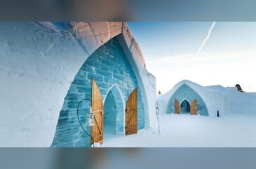Buz otel 2016 için kapılarını açtı