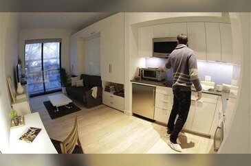 New York'un ilk mikro apartmanı