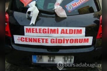Evlendirirken güldüren gelin arabaları!