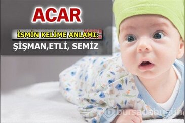 İsimlerin anlamları

