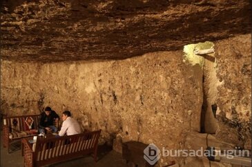Üşüyenler bu mağarada ısınıyor