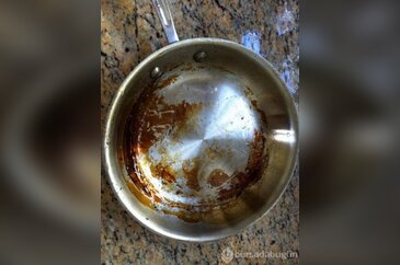 Yanmış yağları çıkarmanın kolay formülü