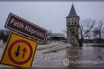 Meriç Nehri'nin debisi düşmeye başladı