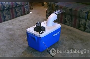 Bakın pet şişeden neler yapacak!
