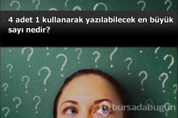 Beyin yakan mantık soruları
