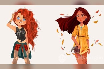 Disney Prensesleri günümüzde yaşasalardı nasıl görünürlerdi?
