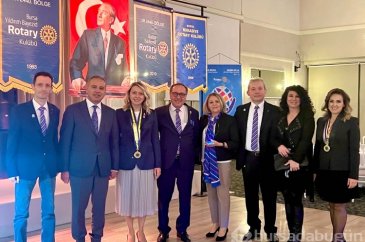 Yıldırım Bayezid'in Rotary Meslek Hizmet Ödülleri sahiplerini buldu