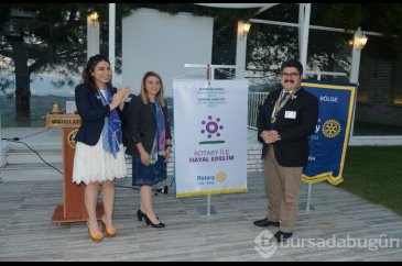 Mudanya Rotary'de devir teslim heyecanı