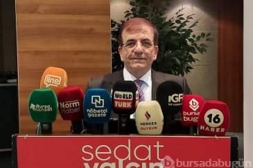 YRP Bursa BBB Adayı Yalçın seçim öncesi son basın toplantısını gerç...