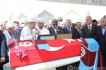Trabzonspor Onursal Başkanı Mehmet Ali Yılmaz son yolculuğuna uğurl...