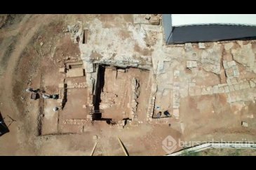 'Cennet Bahçesi' mozaiği ziyarete açıldı
