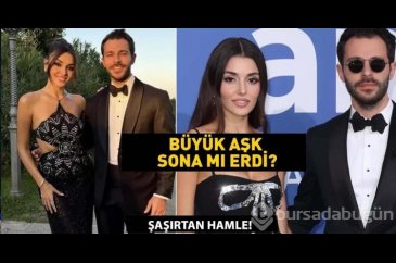 Popüler aşk bitti! Hande Erçel ve Hakan Saba...