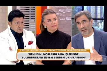 Nihal Candan'ın babası canlı yayında gözyaşl...