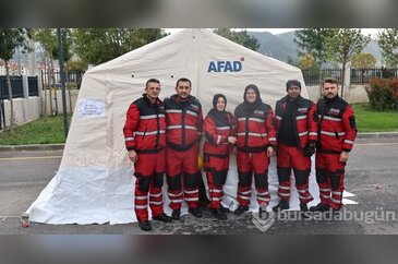 Kütahya'da 181 kilometrekarelik alanda deprem tatbikatı