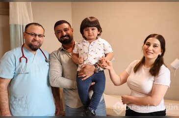 Doğuştan 200 binde bir görülen hastalıkla 2 yıl boyunca yaşayan çoc...