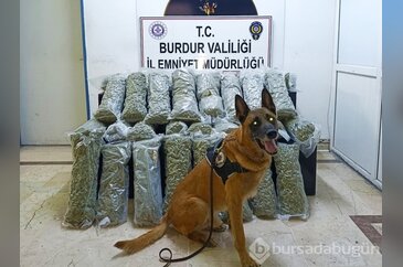 Burdur'da 36 kilo skunk maddesi ele geçirildi, operasyon görüntülül...