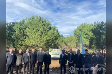 Bursa'da Şehit Savcı Mehmet Selim Kiraz anısına hatıra ormanı kuruldu