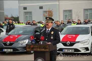 Bursa'nın güvenliğine güç katacak teslimat gerçekleşti!