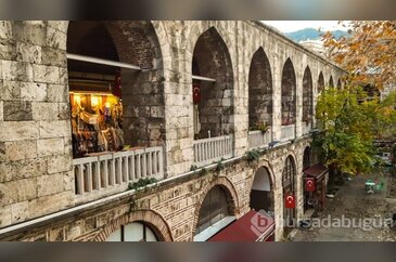 Bursa'da tarihin en canlı noktalarından biri! Bu kareler Koza Han'ı...