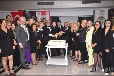 Kükürtlü Lions Kulübü'nde Melek Başaran Ergen başkanlığında 30 yeni...
