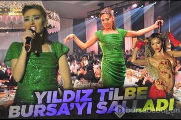 Yıldız Tilbe Bursa'yı salladı