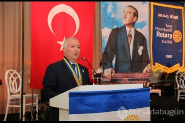 Yıldırım Bayezid Rotary'de devir teslim heye...