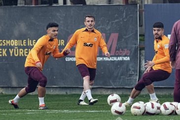 Galatasaray kupadaki Fatih Karagümrük maçına...