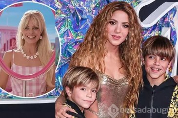 Ünlü şarkıcı Shakira'nın çocukları Barbie fi...
