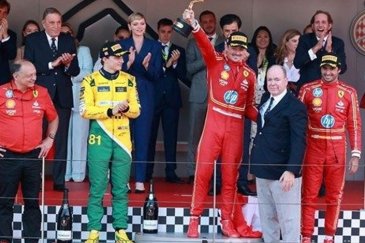 F1 Monako Grand Prix'inde ünlüler geçidi