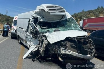 Aydın'da yolcu minibüsü kaza yaptı: 17 yaralı
