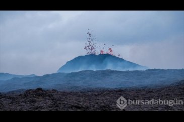 İzlanda'da yeni volkanik patlama meydana gel...
