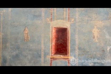 Pompeii'de yeni keşif: Mavi renkli gizemli o...