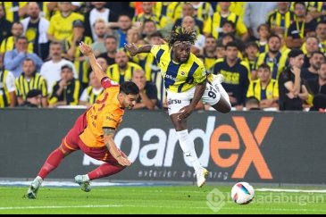 Fenerbahçe - Galatasaray maçından kareler...