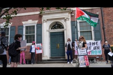 New York'ta Gazze için protesto!