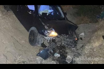 Elazığ'da şarampole düşen otomobilde yaralıl...