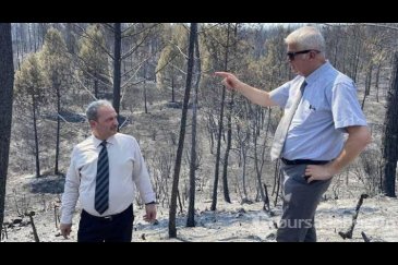 Karabük'te 'baca etkisi' yangın şiddetinin a...