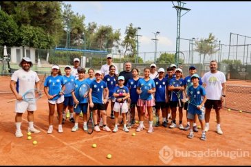 Ürdünlü tenisçiler Adana'da