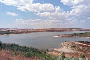 Tekirdağ Göleti'nde su seviyesi oldukça azaldı