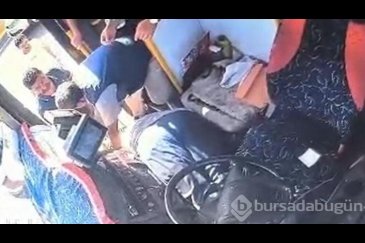 Otobüs şoförü kalp krizi geçirdi! Kazadan so...